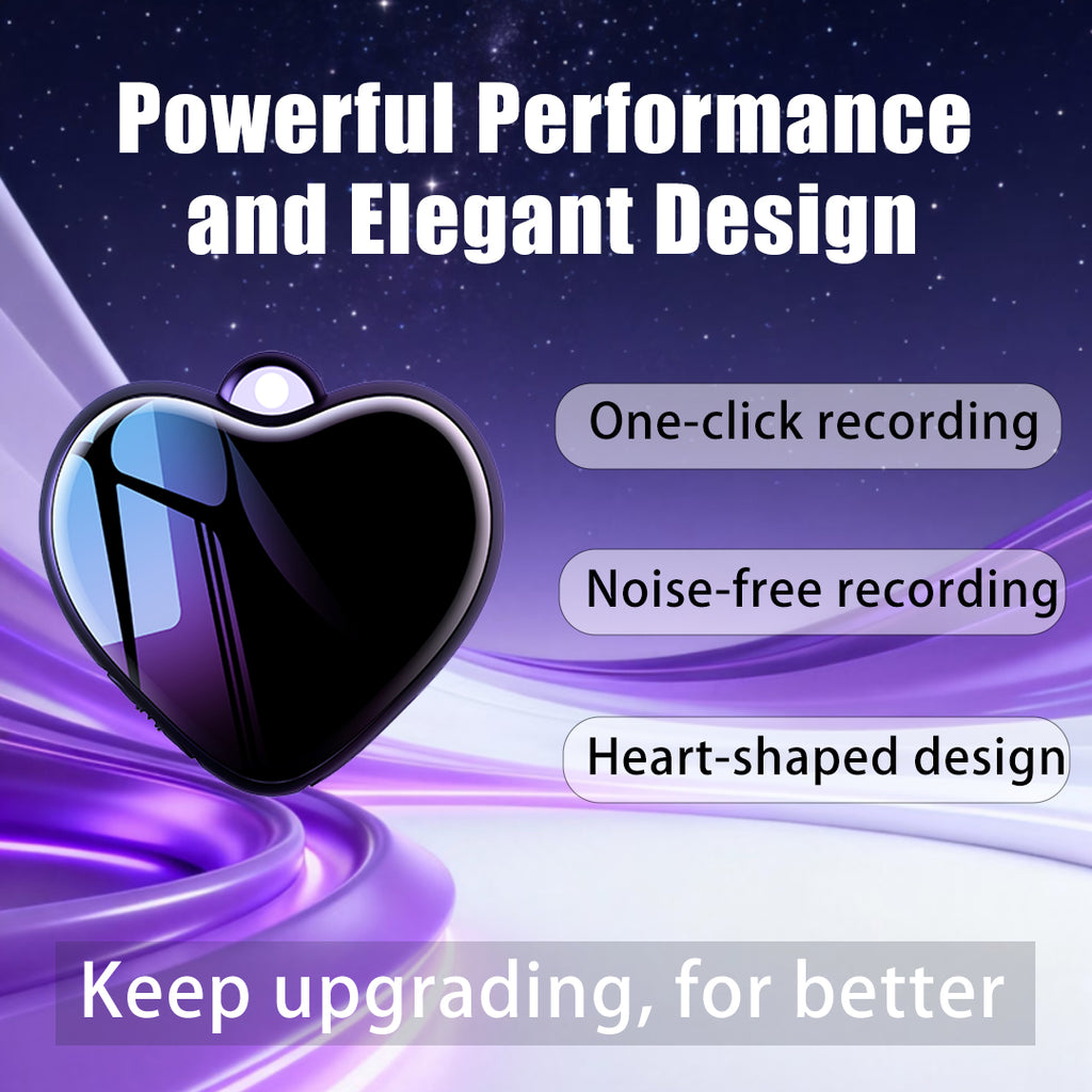 Heart-shaped recorder