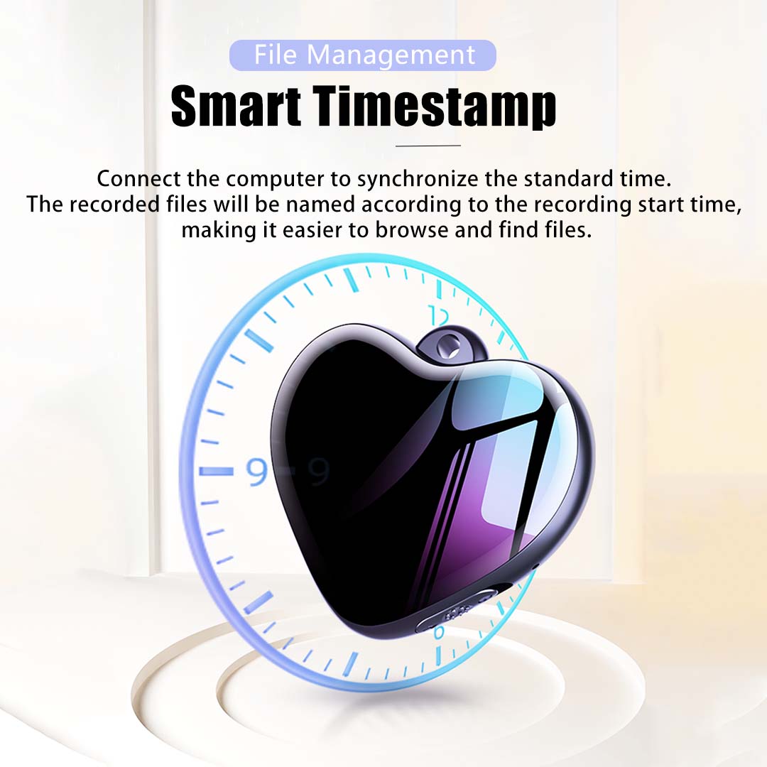 Heart-shaped recorder