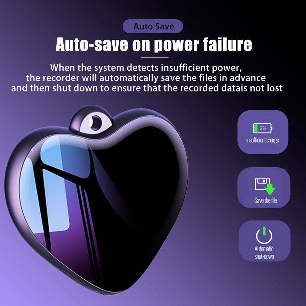 Heart-shaped recorder