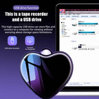 Heart-shaped recorder