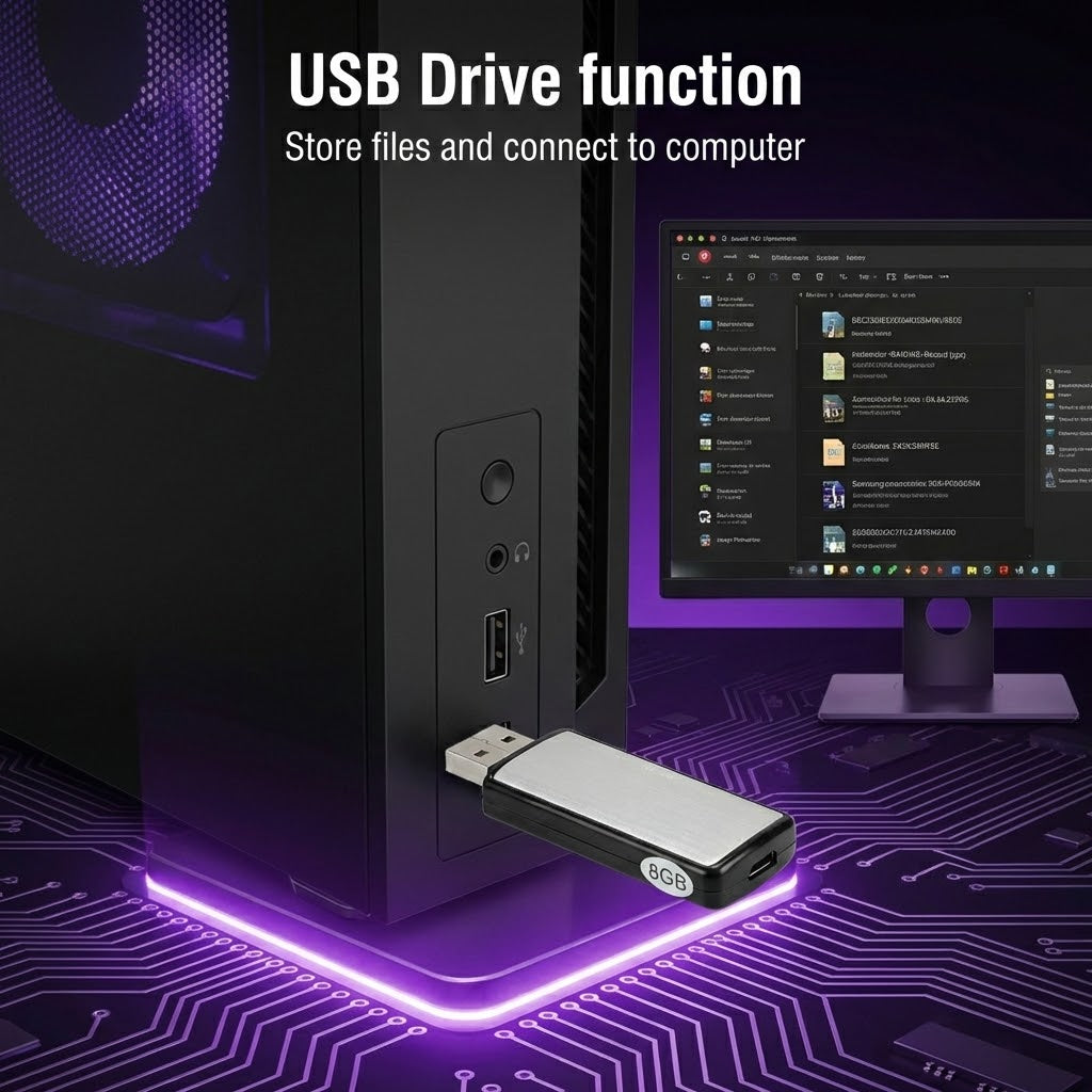 USB Flash Drive Voice Recorder